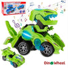 DinoWheel - LED Dinosaur Transformation Car Toy