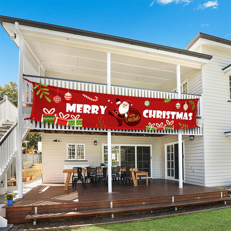 Christmas Outdoor Banner Flag Pulling 🎄Buy 2 Free Shipping