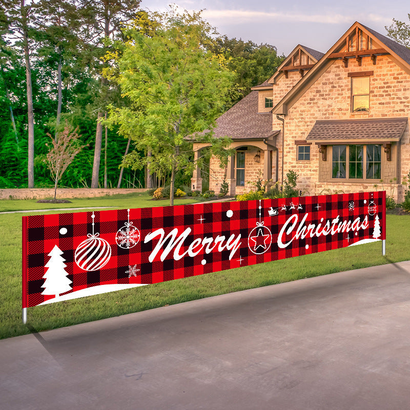 Christmas Outdoor Banner Flag Pulling 🎄Buy 2 Free Shipping